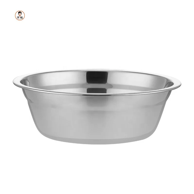 
Wholesale Household Stainless Steel Soup Pot Non Magnetic Prevent Scalding Round Basin 
