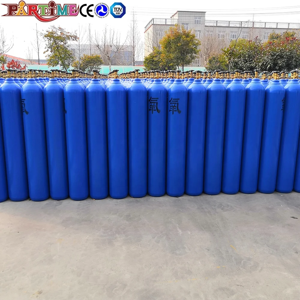 Полностью покрытый обмоткой газовые баллоны из композитных материалов, 47 (Европа) л кислородный баллон с клапаном