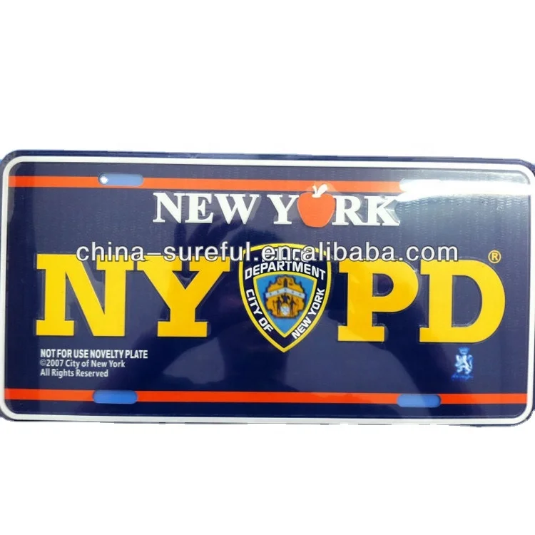 American Car License Plate USA Car License Plate clear license plate