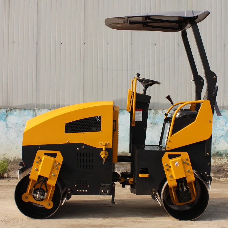 Two-wheel 3 Tons Small Road Roller 2.5 Tons Asphalt Compactor