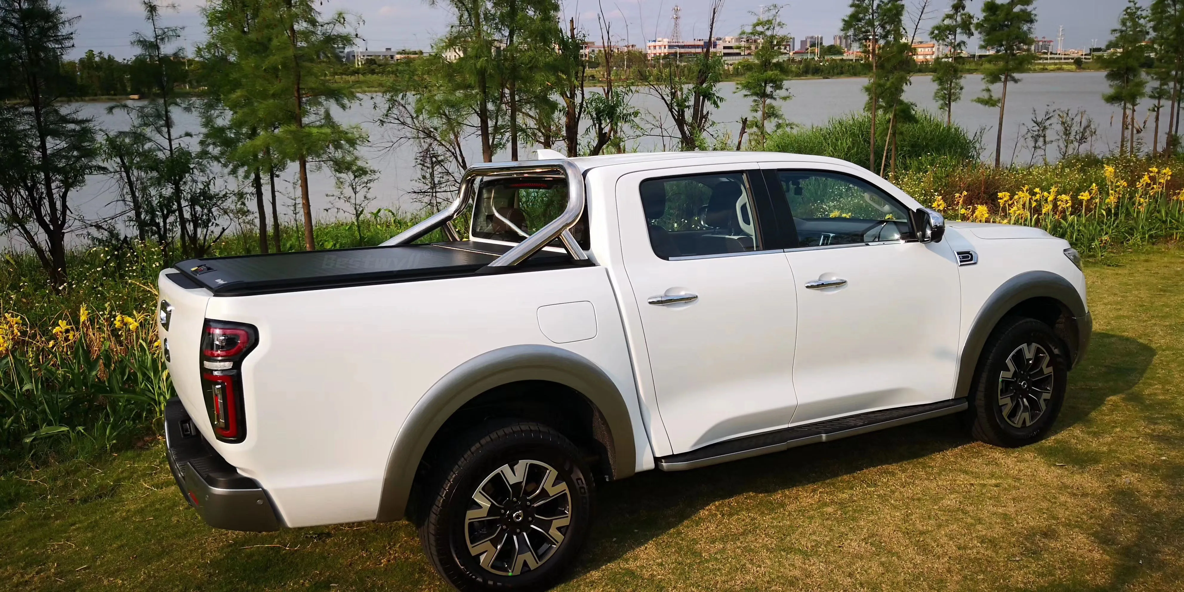 BESTWYLL AL. Retractable Truck Roller Lid Manual Pickup Bed Tonneau Cover For GWM Great Wall Pao/P Series/Cannon/Poer K11B0