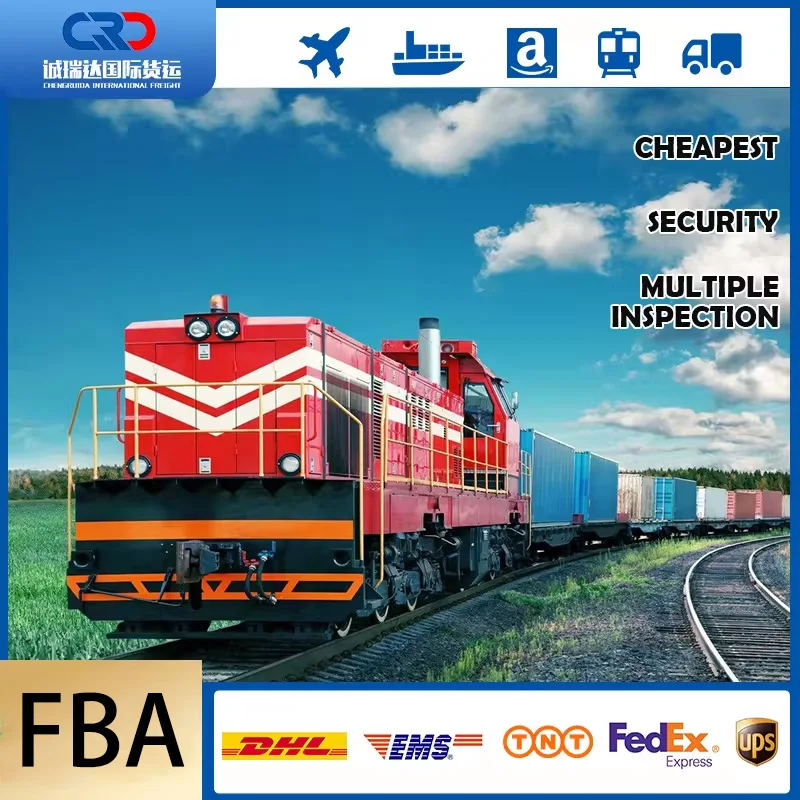 Cheapest freight forwarder ups dhl door to door train sea air shipping China to Europe Germany Poland France usa south africa