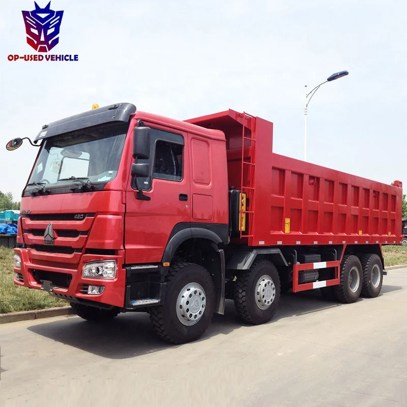 
New Sinotruk Howo 8x4 420hp 12 wheeler dump tipper truck 
