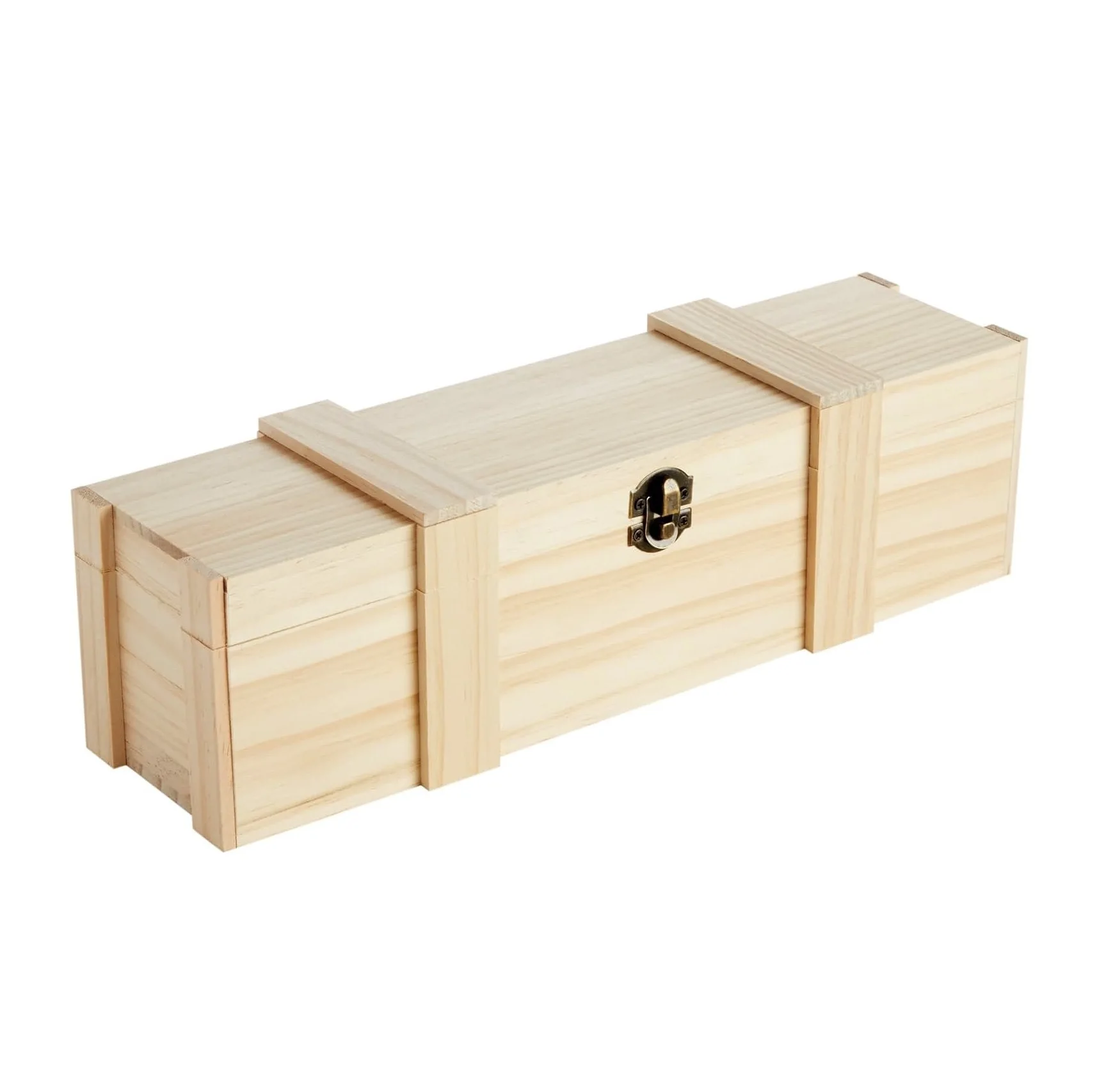 Деревянная коробка для вина для сплит или Деми винных бутылок, одна винная Подарочная коробка с застежкой для подарков на день рождения, на годовщину свадьбы