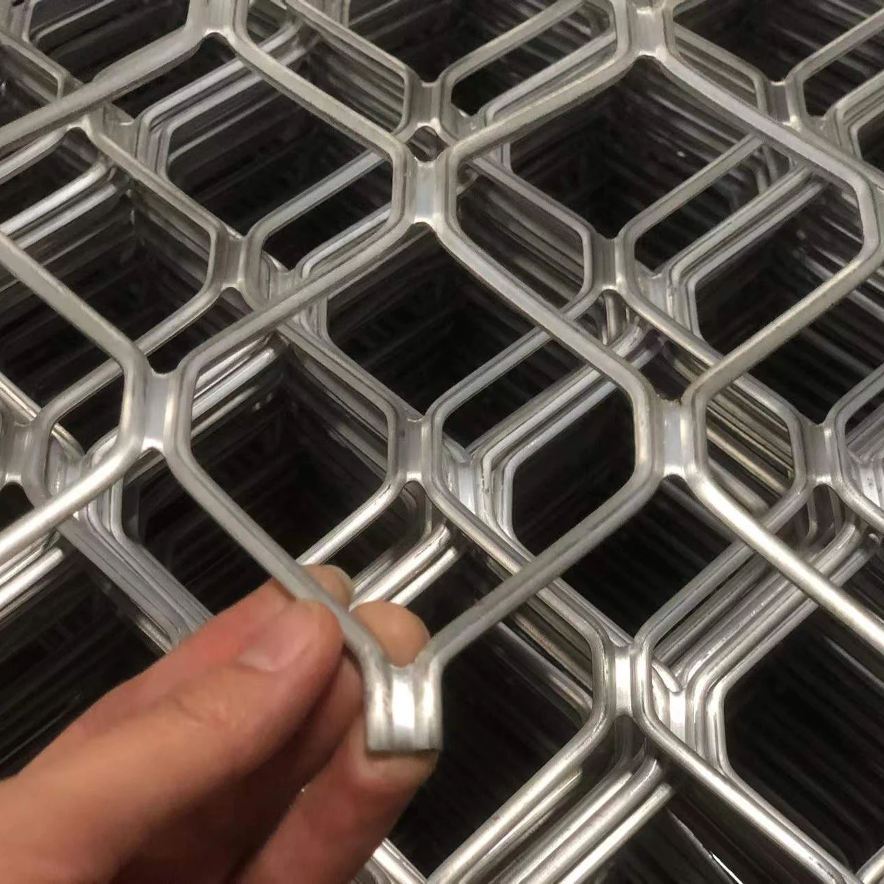 High quality Decorative Aluminum Interior optifix mesh