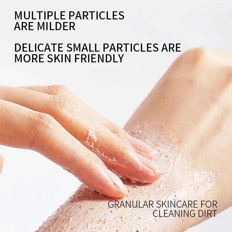 Private Label Natural Avocado Coconut Exfoliating Body Scrub And Face Whitening Body Scrub