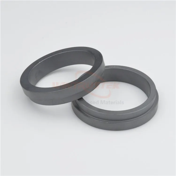 RBSiC / SSiC Silicon Carbide Ceramic Ring For Mechanical Seal