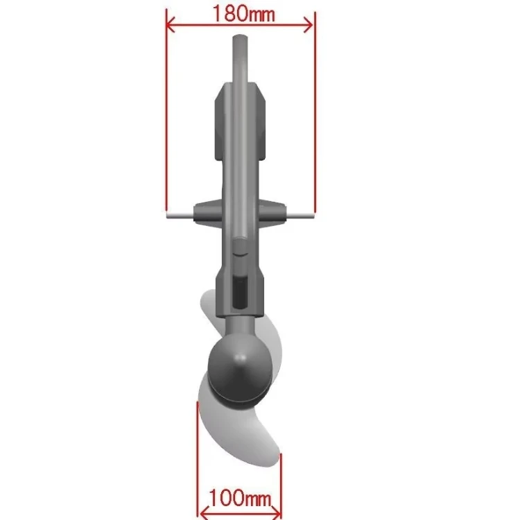 44lb Hot Sale Underwater Electric Thruster Trolling Propeller Motor Outboard Engine Boat Marine Kayak  Accessories
