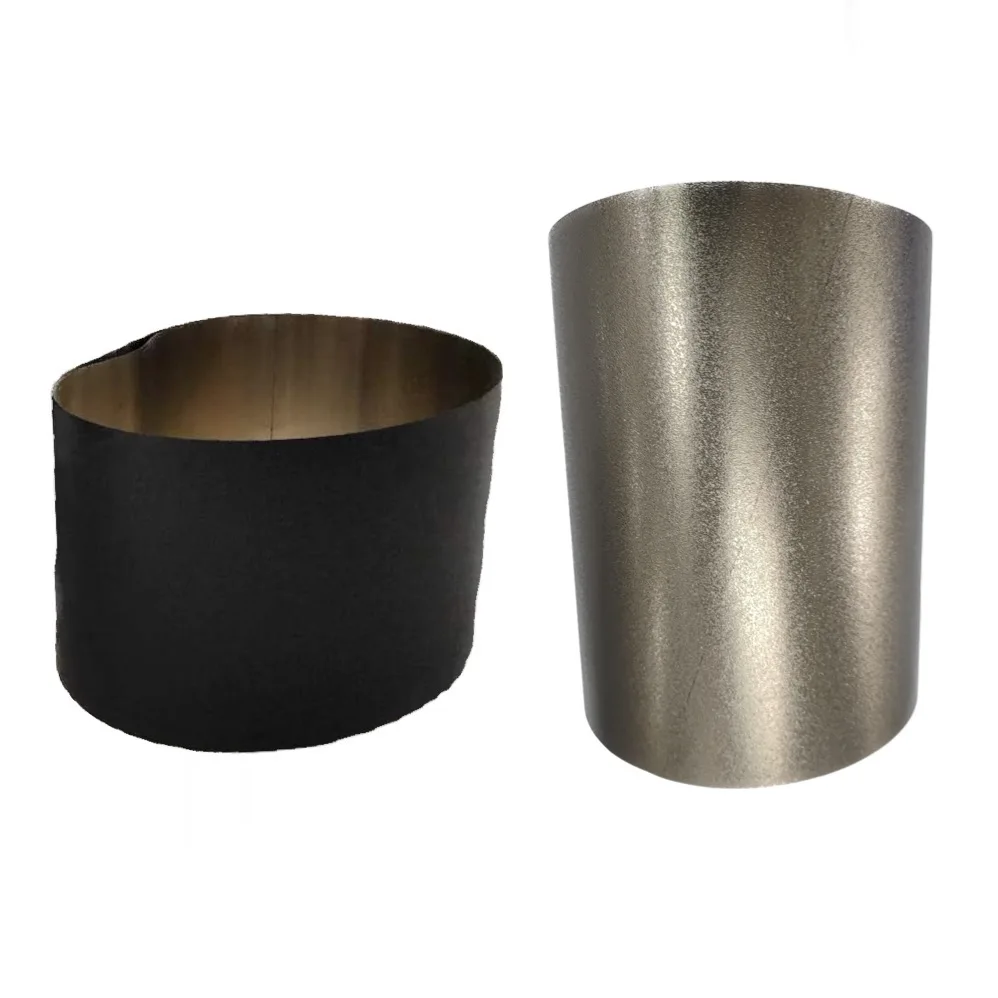 LANKEDA customizable Black/Golden  PEI Textured Spring Steel Belt Loop metal conveyor belt for 3d printer