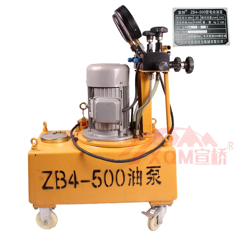 ZB4-500 600 Series Digital Control Hydraulic Electric Oil Pump Used in Prestressing Bridge Jack