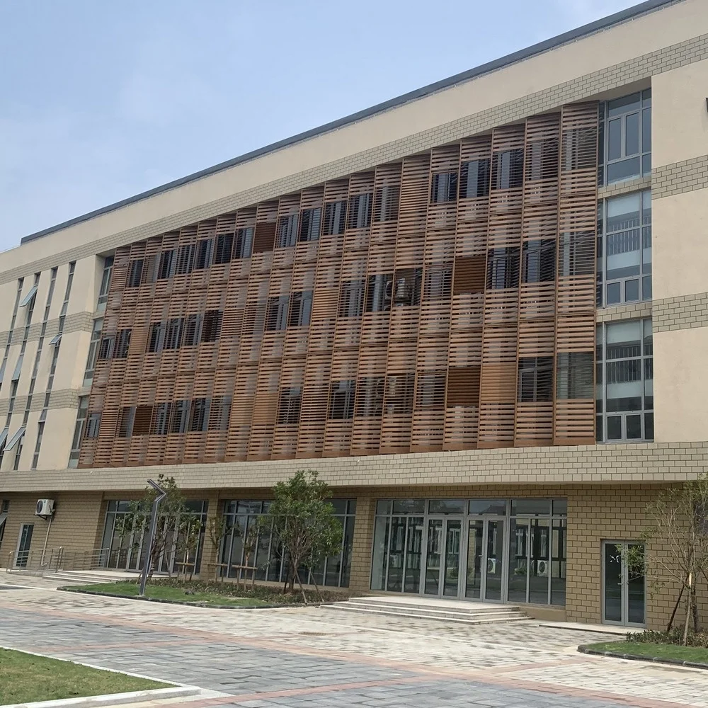 Aluminium Exterior Sunshade Folding Louver Shutter