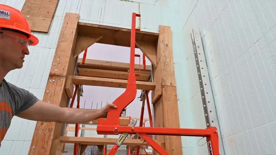 All-In-One System ICF Bracing System ICF BRACING WITH ADJUSTMENT ICF SUPPORT SYSTEM