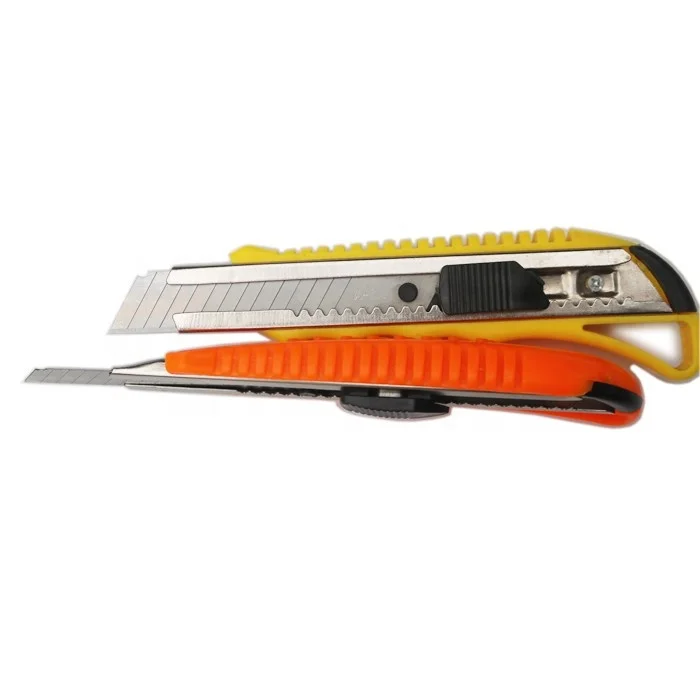 Plastic Utility Knife With Plastic Handle For Wholesale