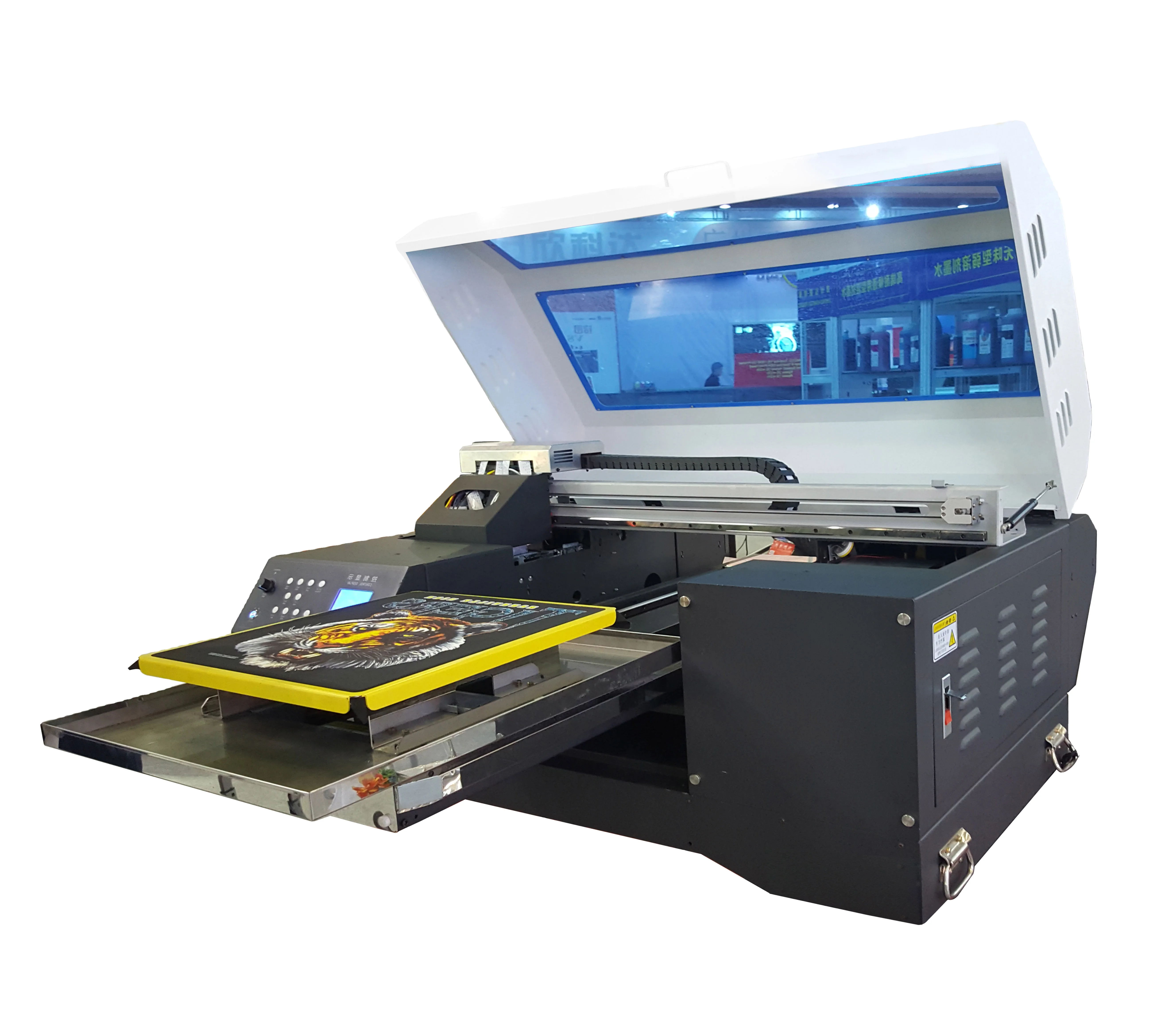 Newly Released The Most Cost-effective direct to garment dtg flatbed printer digital inkjet printer for T-shirt In All Colors