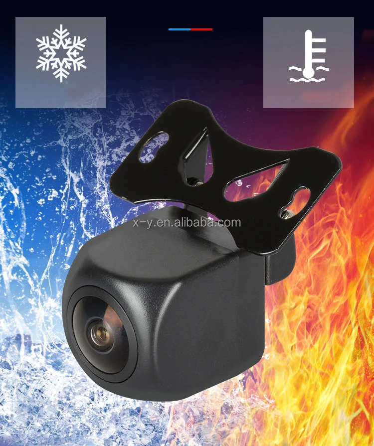 Wifi Car Rearview Backup Camera Reversing Wireless Camera Black HD DC 12V 1080p Car Alarm System Universal IP 67 CE FCC Rohs 1W