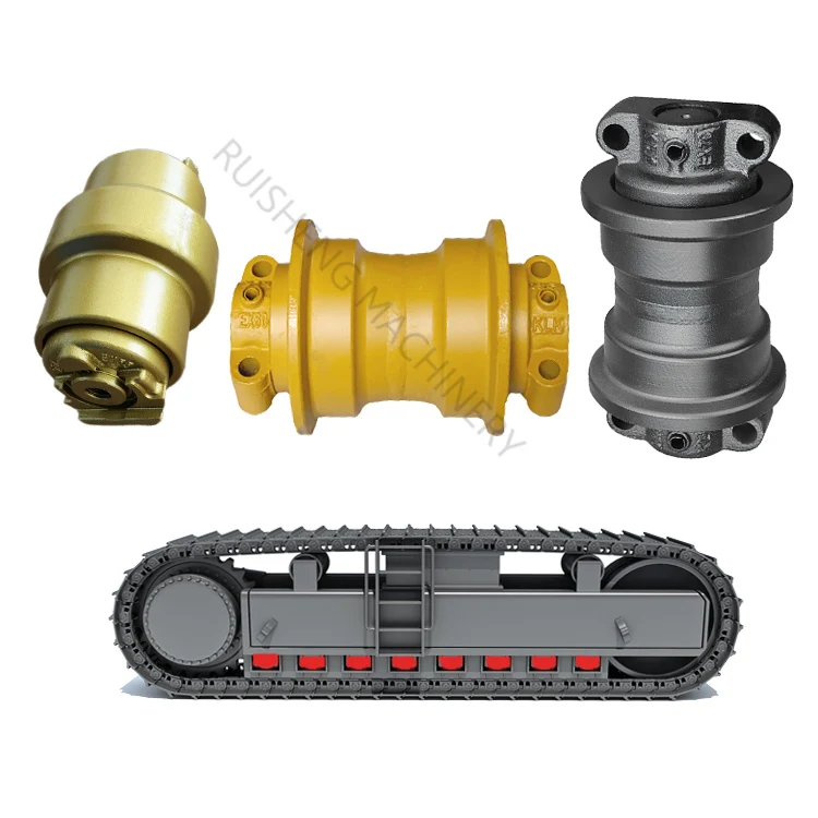 Hitachi excavator spare parts EX40 EX50 EX55 EX65 YC55 ZAX60 excavator undercarrriage parts track roller