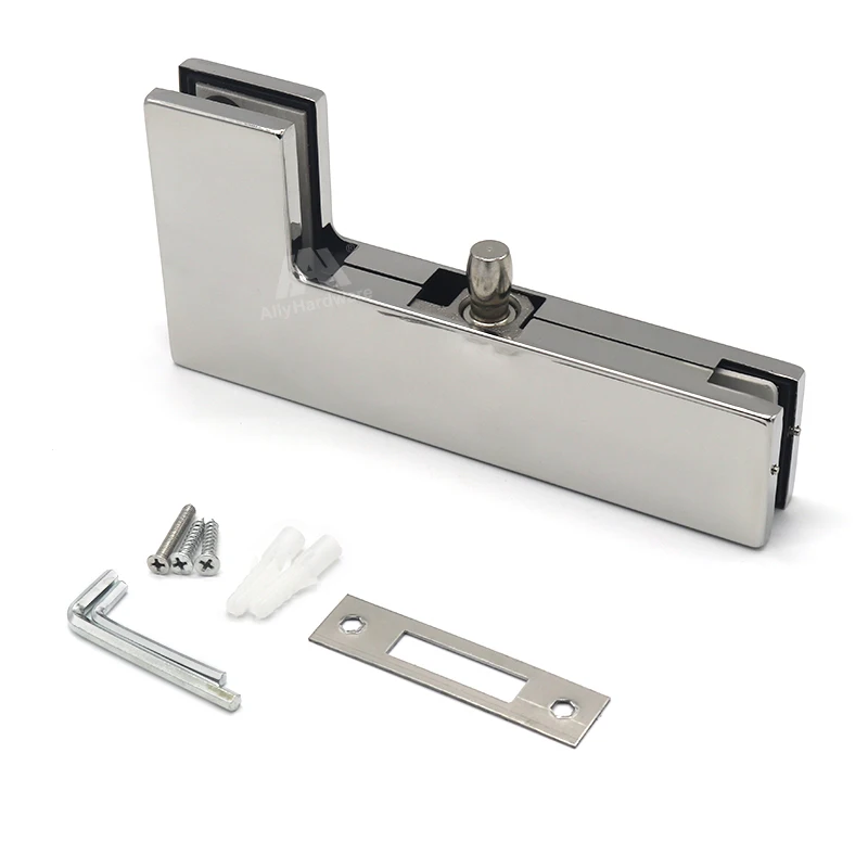 High quality stainless steel tempered glass door accessories patch fittings