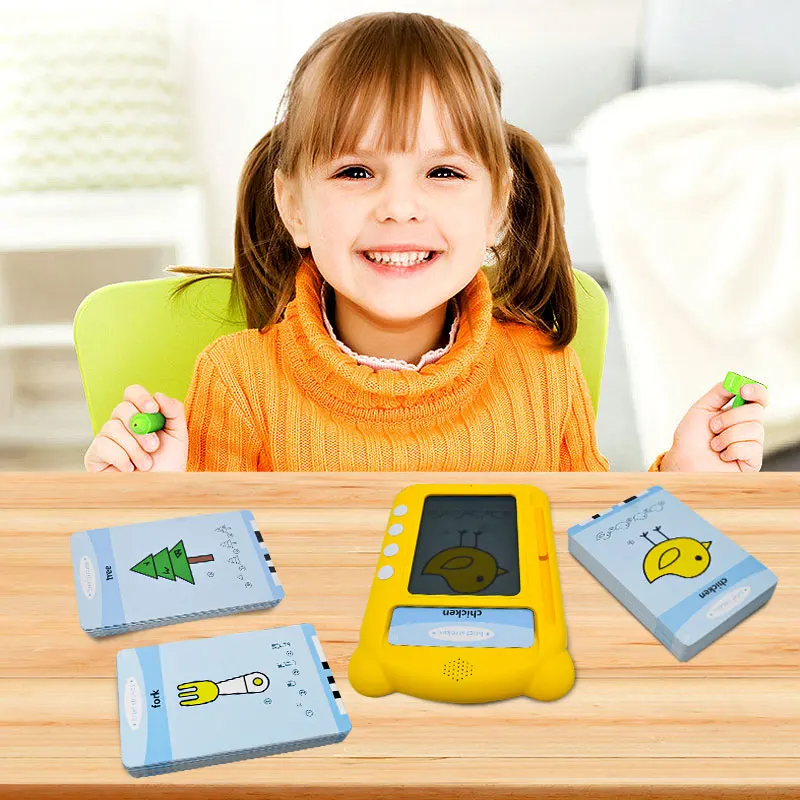 Language Learning Intelligent Creative Simple Strokes Pen Teaching Resources Reader Enlightenment literacy LCD Handwriting Board