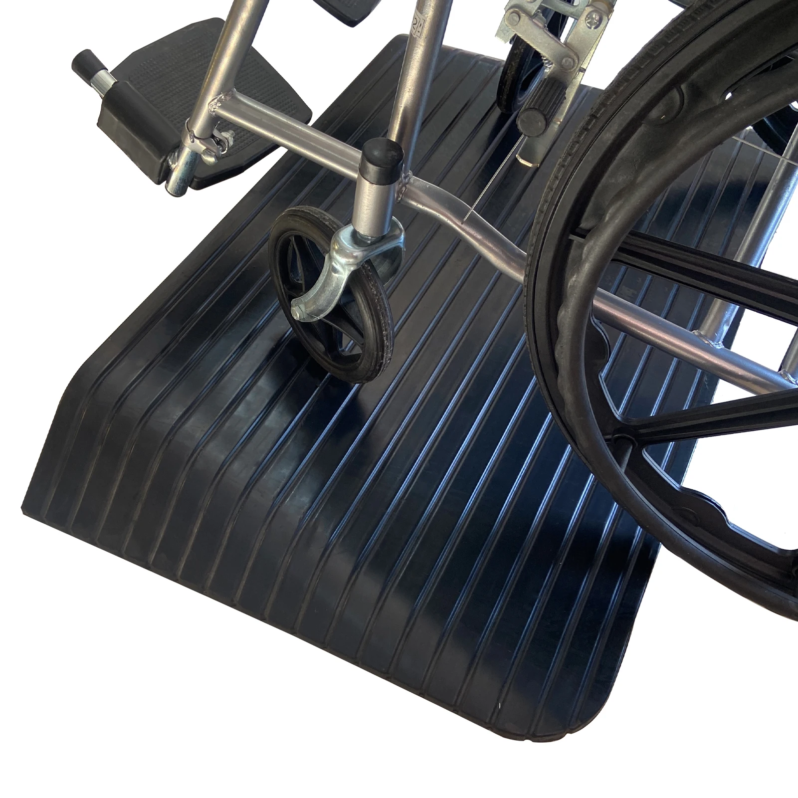 Solid 900mm 3'  4 ' 5'  Rubber  wheelchair Threshold Ramps Curb Ramp