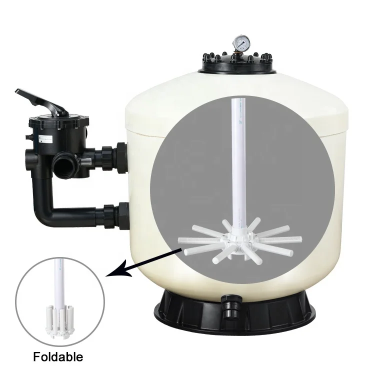 Factory Direct Filtration Swimming Pool Filter System Fiberglass Pool Filtyer Side Mount Swimming Pool Commercial Sand Filter