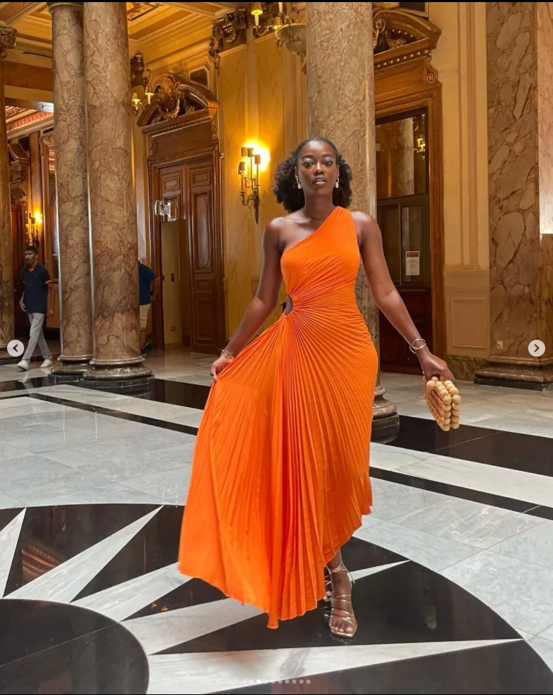 New Arrival Sexy Solid Evening Dresses 2023 Waist Slim Ruffle Irregular Long Party Dress Elegant Dress For Women