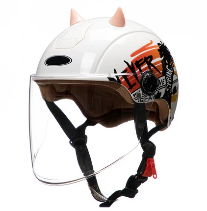 New Trend Pink Cat Ears Design Cute girls Helmet Road Riding Pro Size Helmet Support Customized Color Abs Safety Helmet