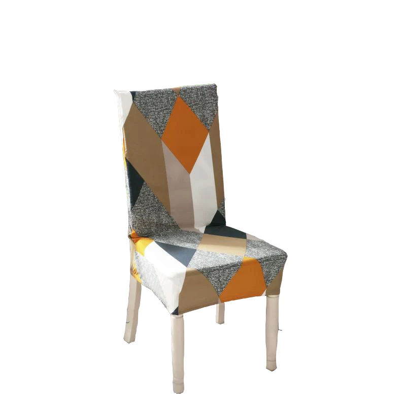 
Fast Delivery High Quality Serviceable Colorful Stretch Chair Cover For Dining Hall 
