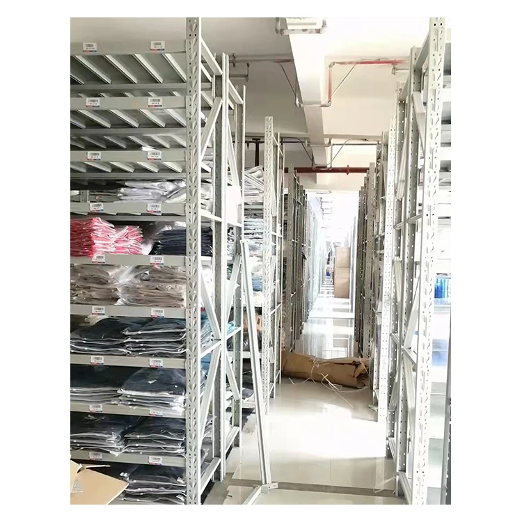 Warehouse Industrial Shelf Heavy Duty Storage Metal Warehouse Garment Rack System For Mezzanine Shelf Shelves