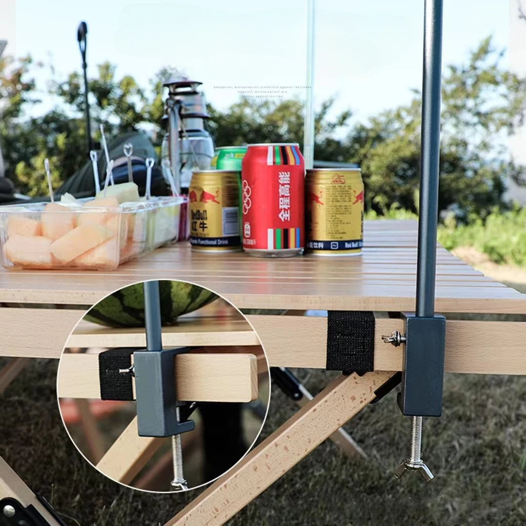 Black Paint Lamp Camping Light Lantern Stand Lightweight Light Poles accessory