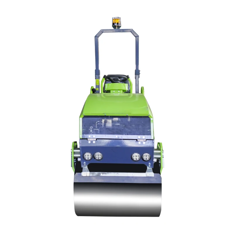 2 Ton Compactor Machine Full Hydraulic Double Drum Single Drum Pavement Vibratory Road Roller For Asphalt Road Compaction