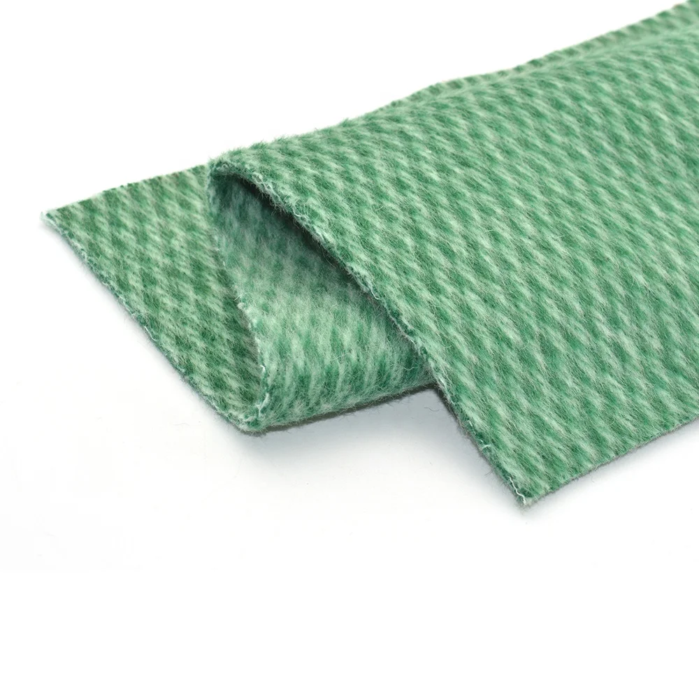 50% wool fabric Double-sided coat fabric Woolen mixed woolen cloth factory supply coat fabric