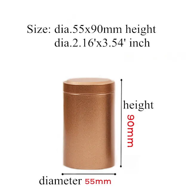 round tin box metal box for tea packing 50pcs/lot