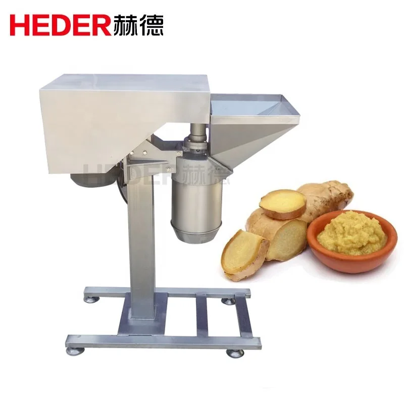 Hot sale chili onion potato tomato pumpkin apple banana crusher price vegetable garlic powder paste ginger crushing machine