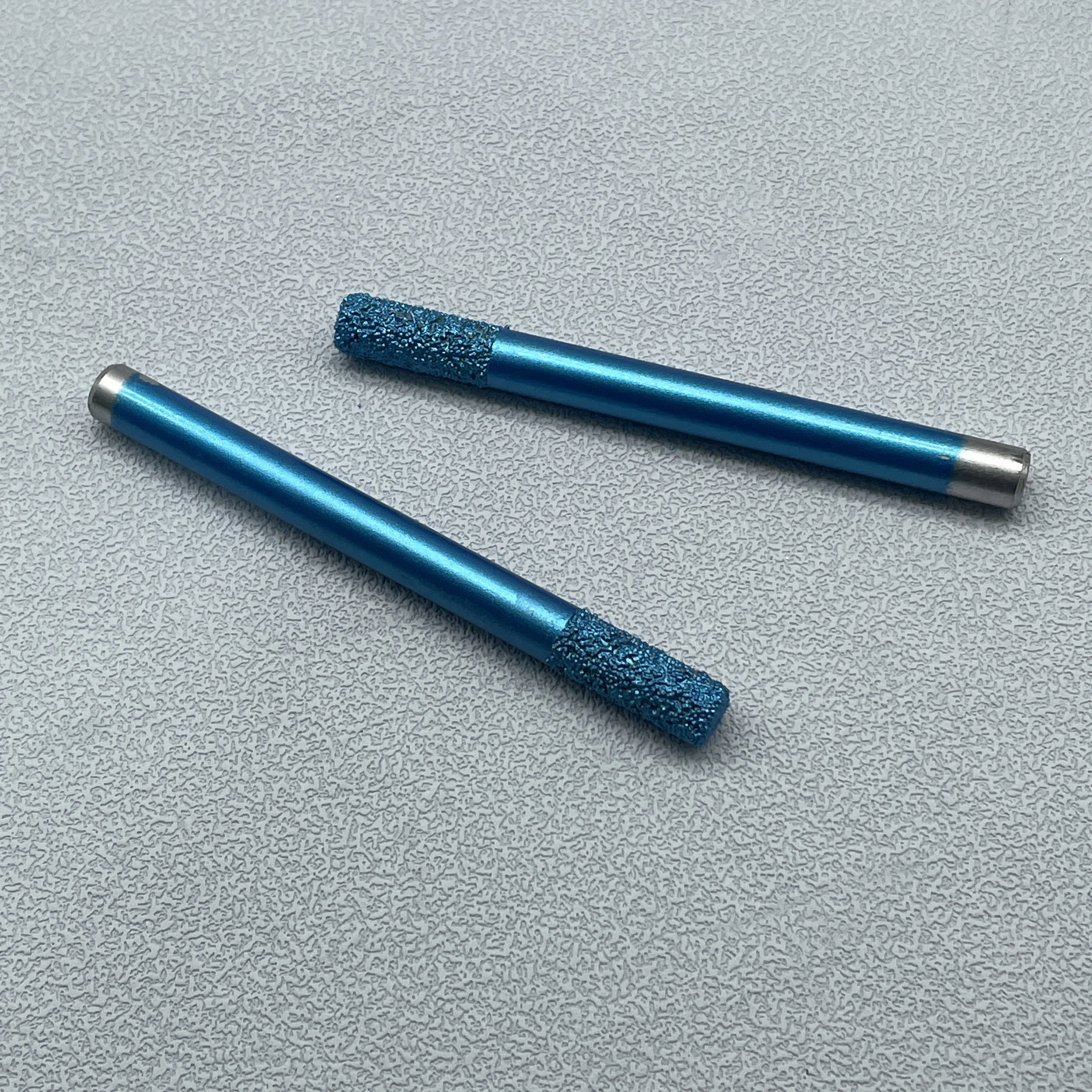 CNC Stone Cutting Tools Diamond Smelting Stone Craving Knife End Mill for Marble M8*90L