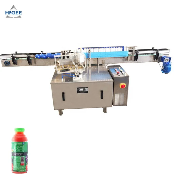 Automatic wet glue labeling machine for bottle cosmetic plastic bottle paste labeling machine packaging and labeling machine pri