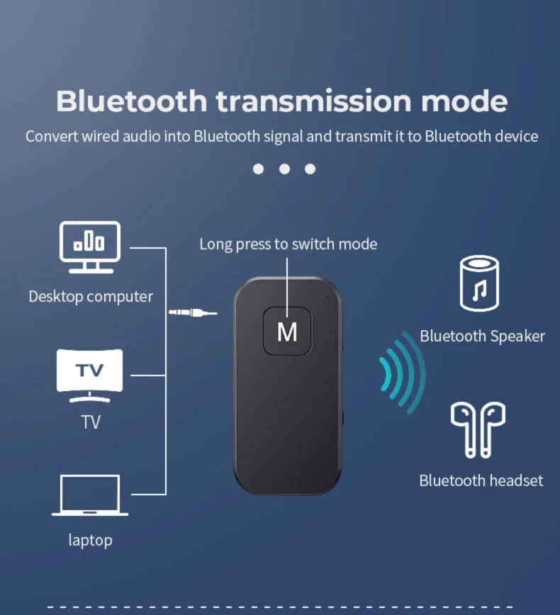 2 в 1 Лидер продаж BT 5 0 приемник RCA USB AUX 3 мм разъем стерео беспроводной аудио адаптер с микрофоном для динамика наушников автомобильный