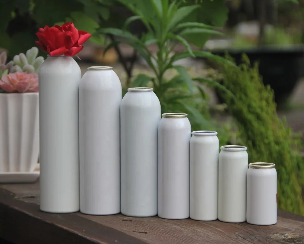 
Custom empty aluminum aerosol spray can 