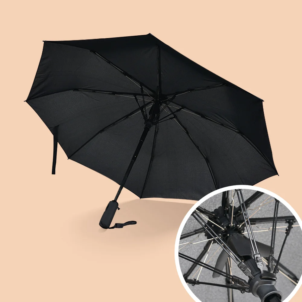 Fashionable Trend Fan Umbrella Showcases Your Fashion Attitude