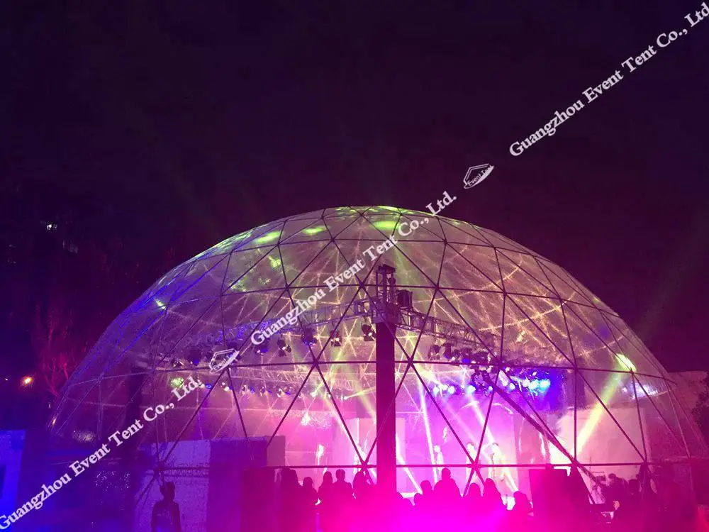 15m 20m 25m 30m Large Event White Transparent Dome Tent