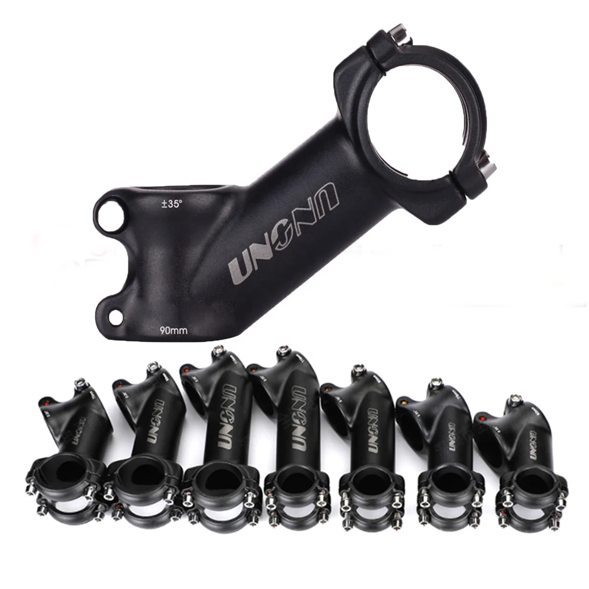 Bike Accessories Uno Stem Bicycle 35degree 70/80/90mm Length Bicycle Stem