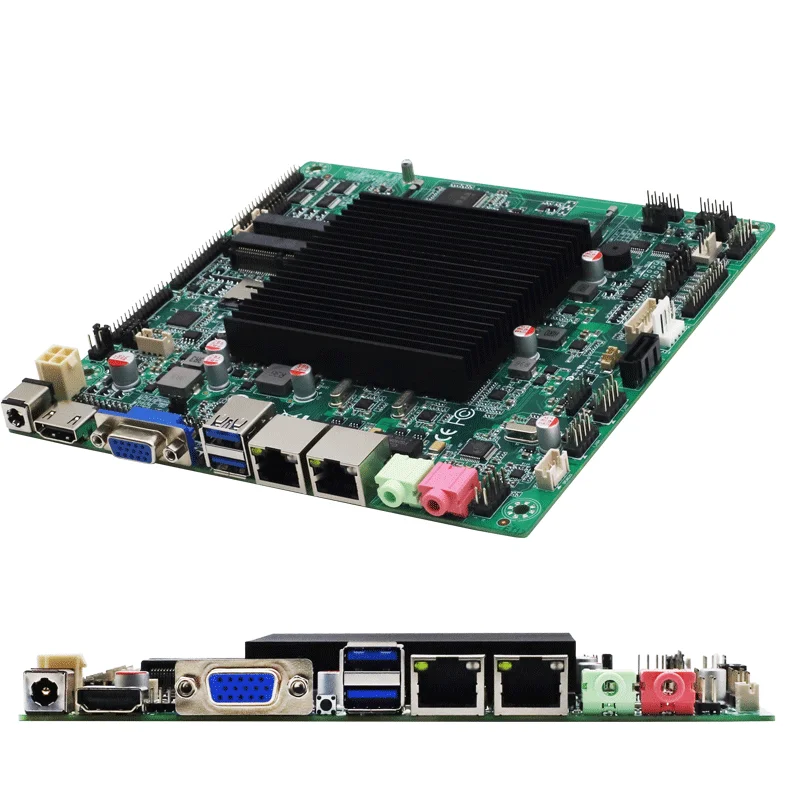Low Price Mini-itx Motherboard J4125 Embedded Industrial Mainboard Support Gemini lake J4125 Processor DDR4 Quad Core