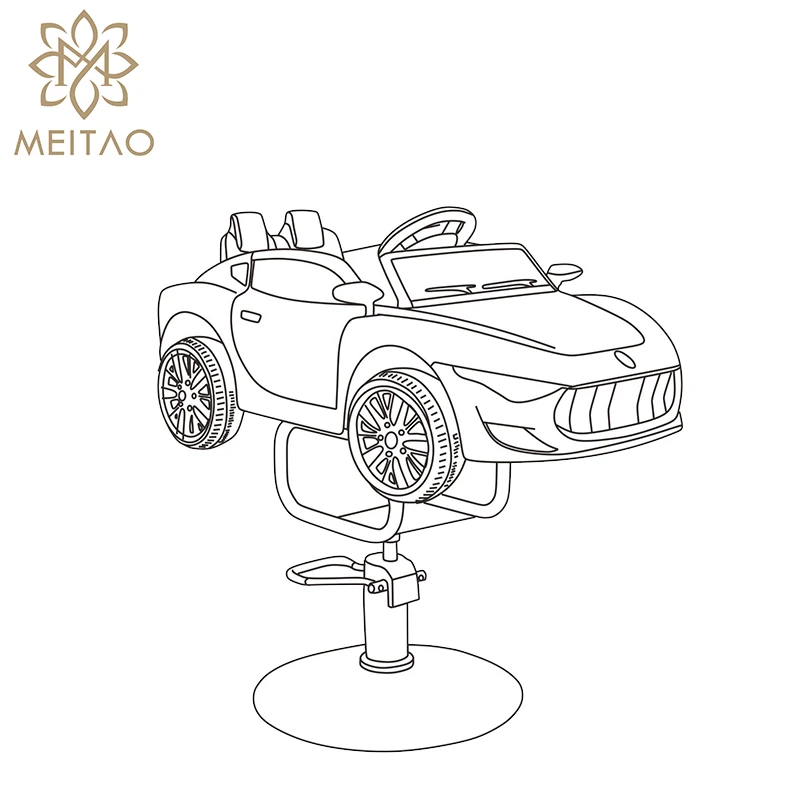 Wholesale Price Children Barber Chairs Portable Salon Used Hairdressing Kids Cars Cutting Chairs