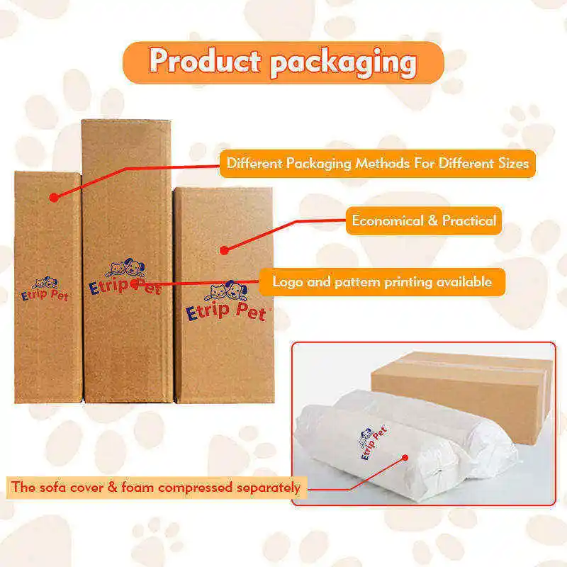 Dog Pet Beds Memory Foam Manufacturer Wholesale Egg Foam Detachable Orthopedic Luxury Boucle Pet Dog Sofa Bed for Large Dog