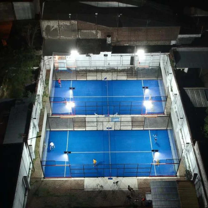 Factory Wholesale Panoramic indoor outdoor Padel Tennis Courts Play Paddle Courts