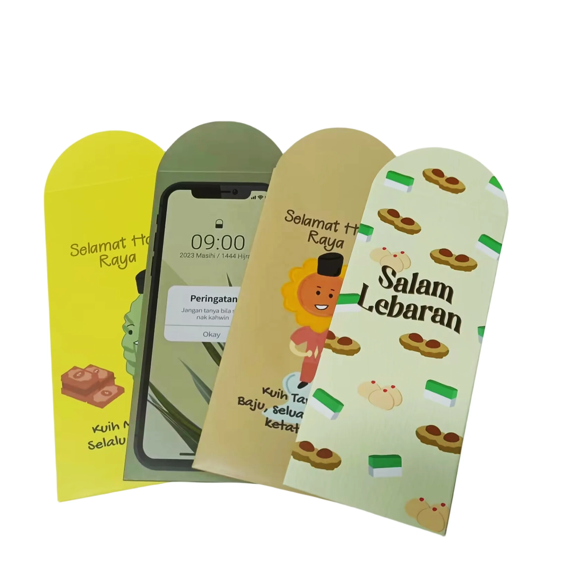 Custom Funny Assorted Greeting Cards, Printing Bulk Blank Boxes Set thanks  Card with Envelopes