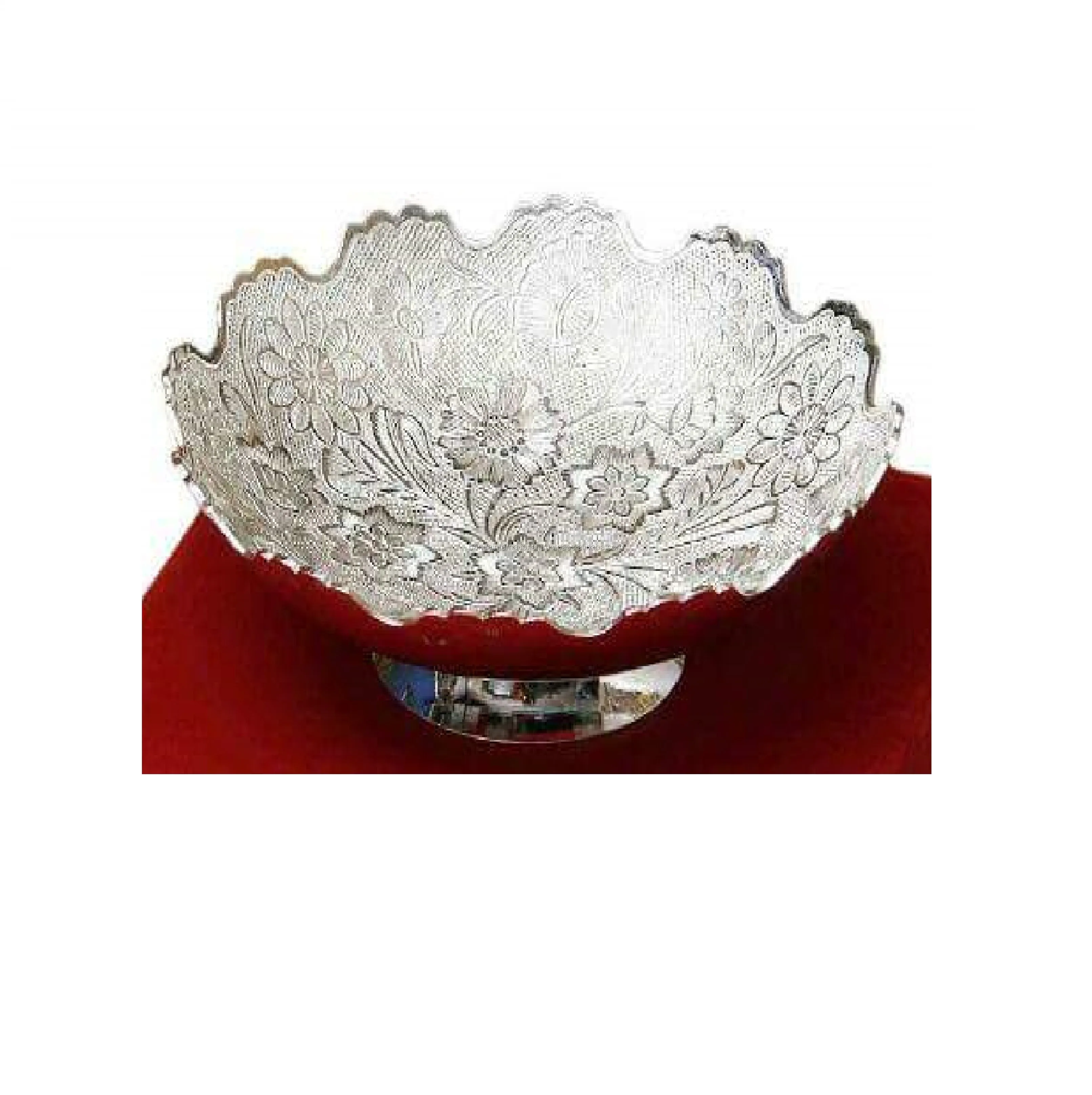 Good Quality Aluminium Fruit Bowl Hot Selling Home Dinnerware Fruit Bowl Metal Decorative Bowl