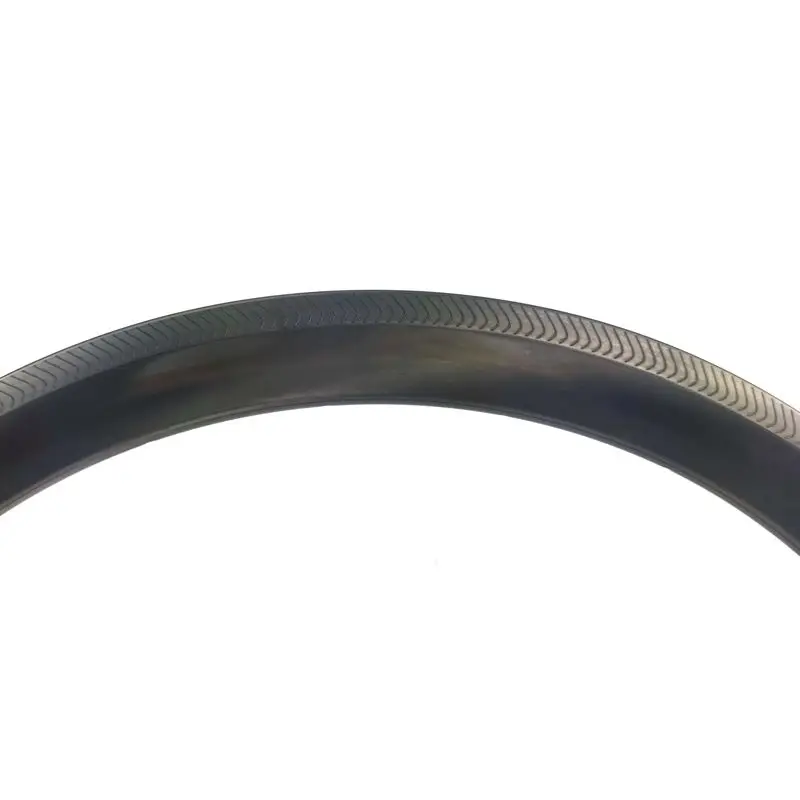 BIKEDOC 700c Super Light Tubeless Bicycle Road Wheel Clincher Custom Bike 45mm Carbon Rim Tubular