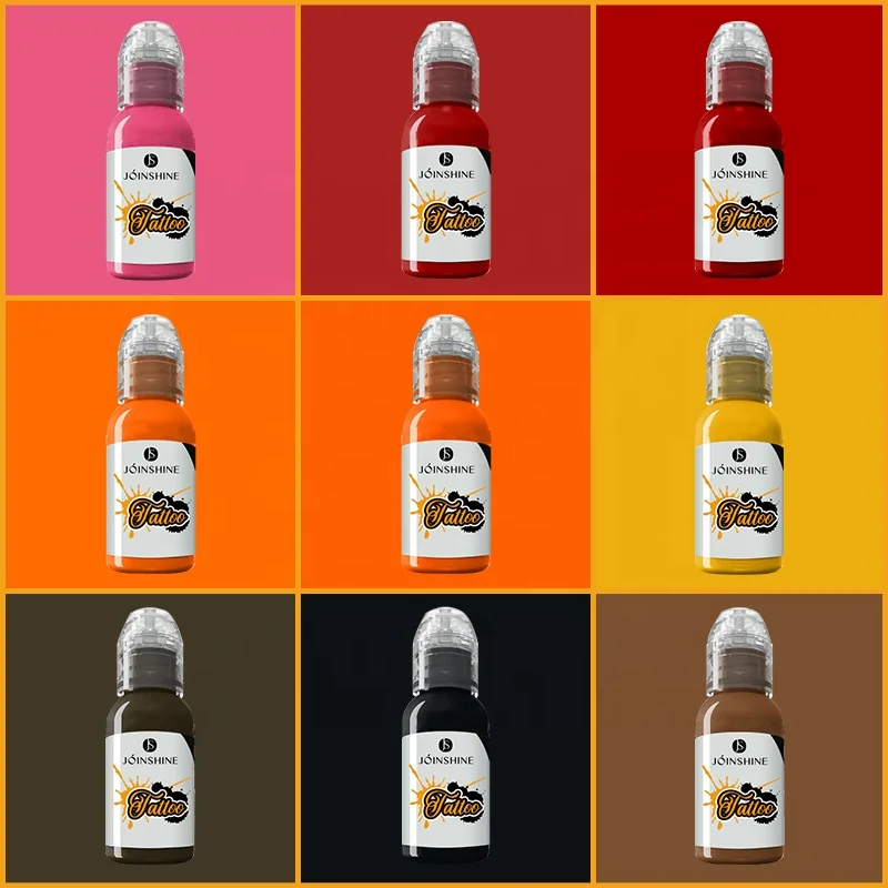 Customizable Tattoo Pigment Organic Biologic Microblading Pigment In Tattoo Ink Professional Brow Pigments Microblading