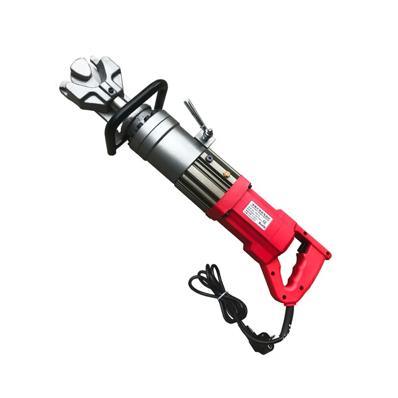 Factory Directly Sale 4-16MM 110VAC/ 220VAC HRB-16 Stainless Steel Round Rod Bar 16MM Portable Hydraulic Rebar Bender