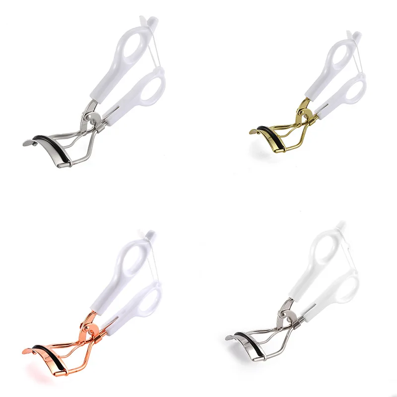 Низкий минимальный заказ, оптовая продажа, бигуди для ресниц, Белый Портативный персонализированный бигуди для ресниц с индивидуальным логотипом